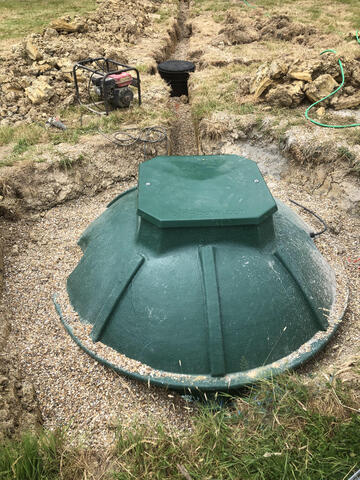 Backfilling a Sewage Treatment Plant